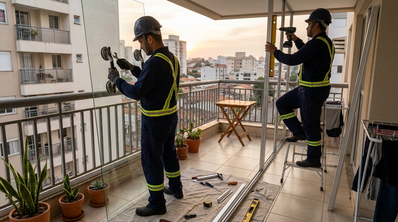 Divisórias em Vidro em Lauro de Freitas‑BA