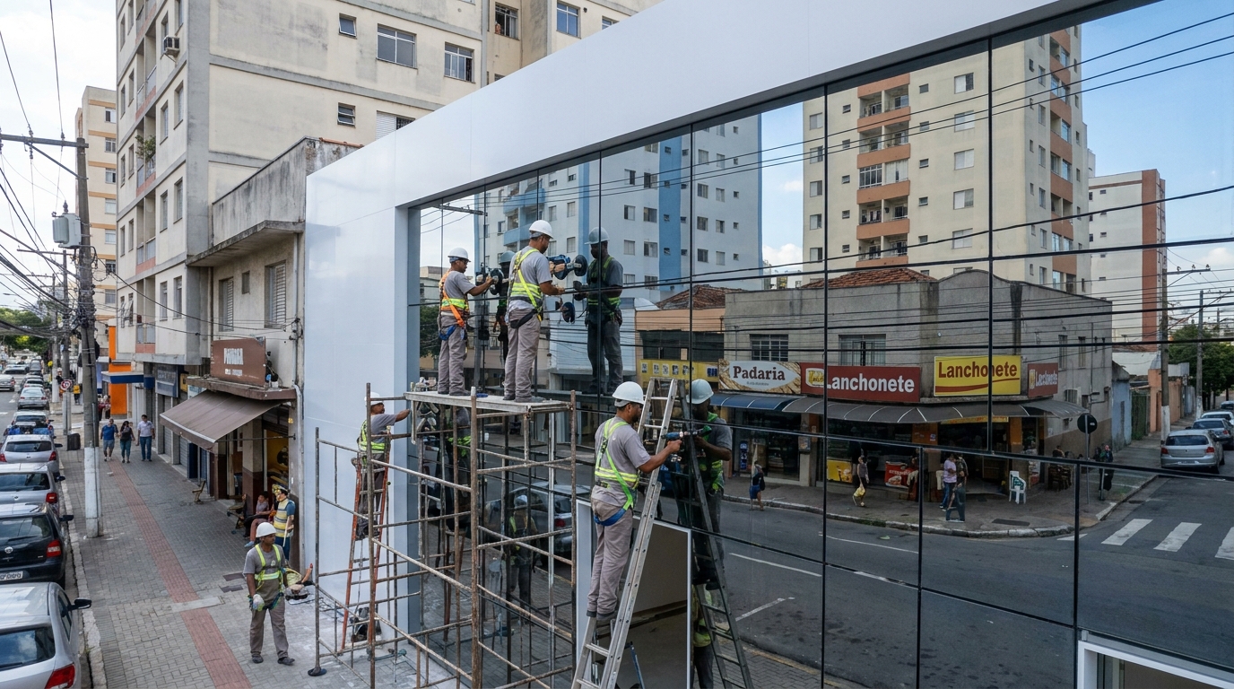 Fechamentos em Vidro em Lauro de Freitas‑BA