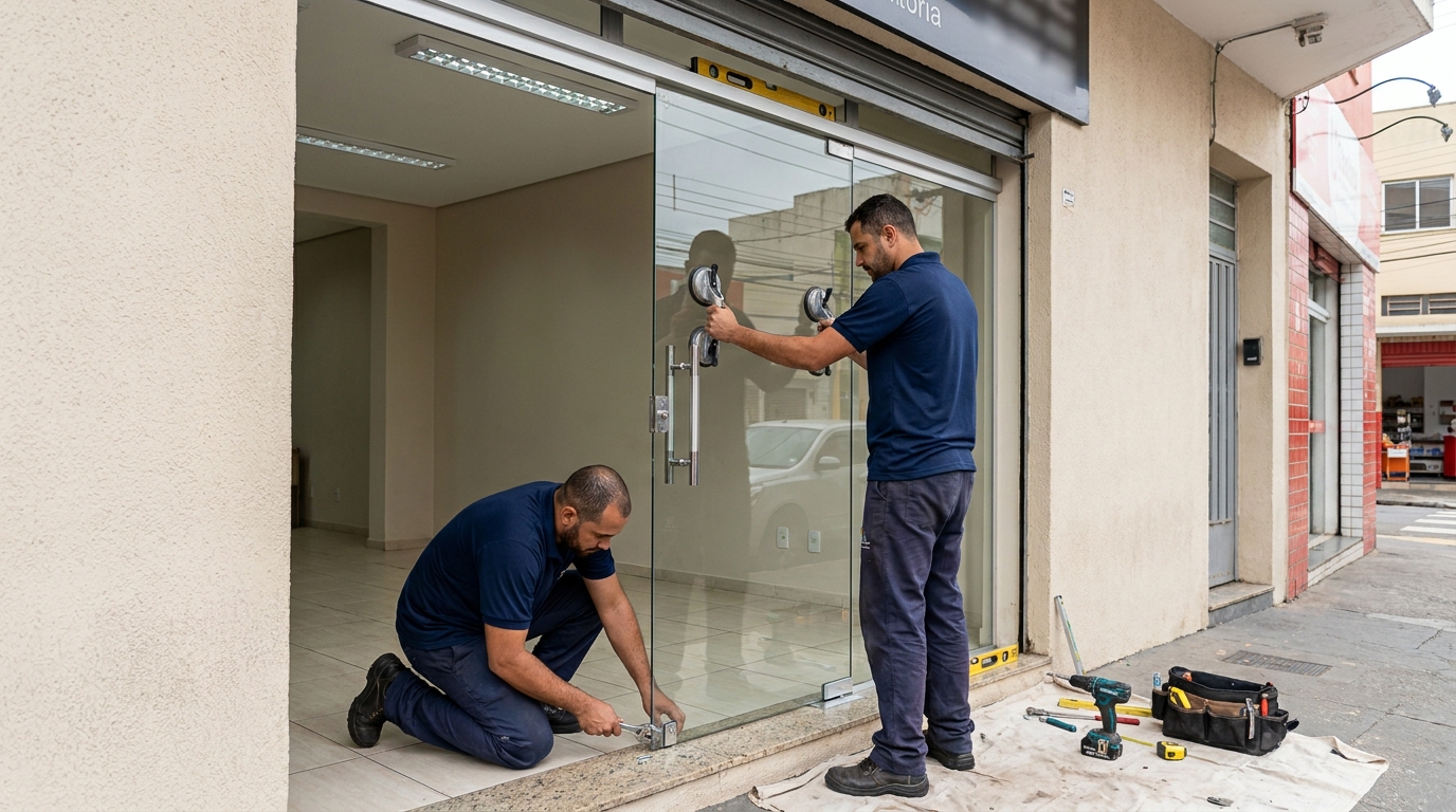 Portas Residenciais e Comerciais em Lauro de Freitas‑BA